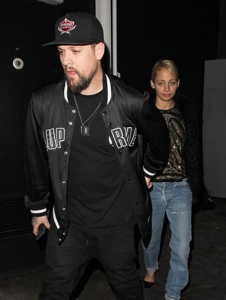 Nicole Richie Joel Madden Enjoy Night Out