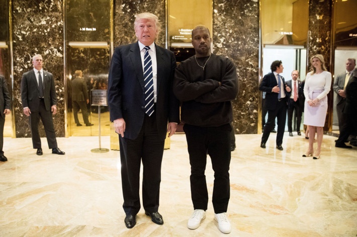 donald trump kanye west trumptower