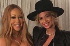 Mariah Carey y Beyonce con sus hijos