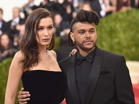 Bella Hadid Weeknd Met gala