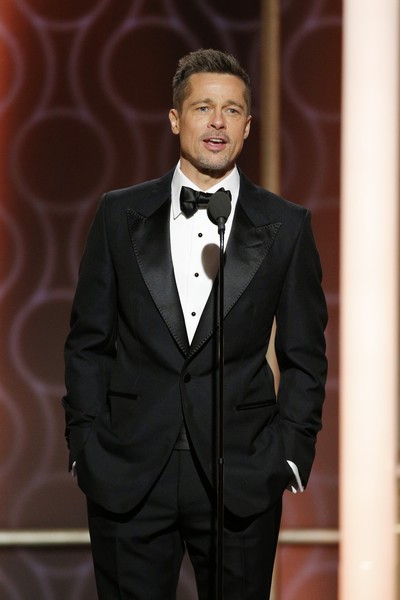 Brad Pitt 74thGolden Globe Awards