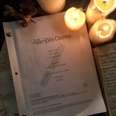 Nina Dobrev TVD Return instagram