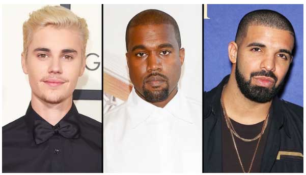 justin bieber kanye west drake