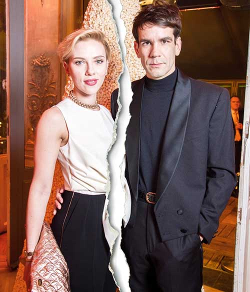 scarlett johansson romain dauriac split