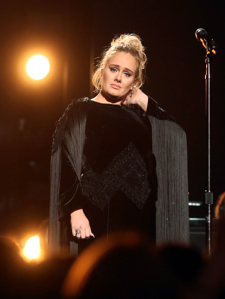 Adele 59th GRAMMY Awards Roaming Show