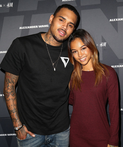 Chris Brown Karrueche Tran Alexander Wang