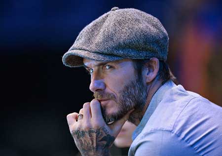 David Beckham Day Five Barclays ATP World