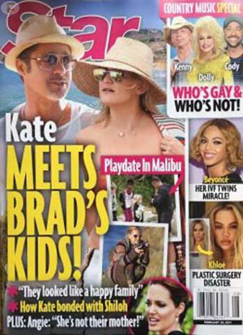 Kate Hudson Meets Brad Pitt Kids star