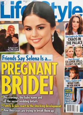 Selena Gomez Pregnant Bride theweeknd lifeandstyle