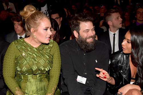 adele and husband simon konecki grammy