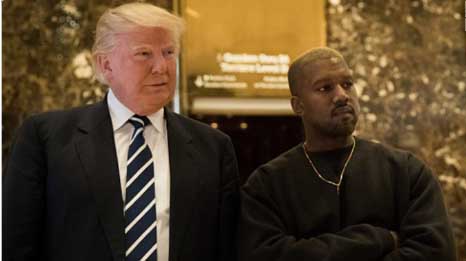 donald trump kanye west