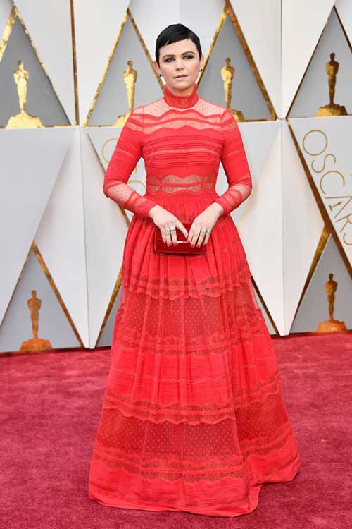 ginnifer goodwin red carpet oscars