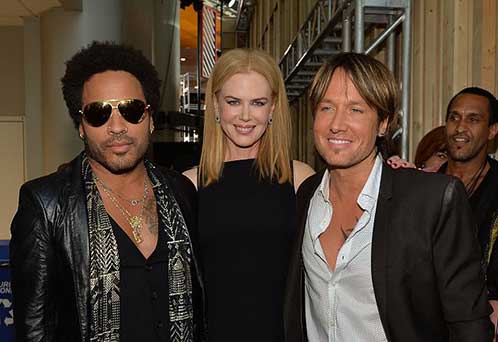 lenny kravitz nicole kidman keith urban