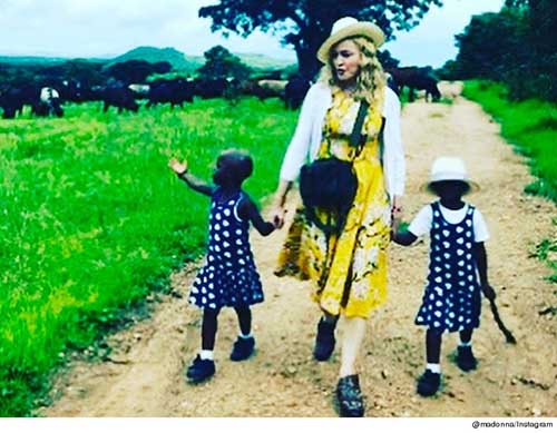 madonna twins instagram