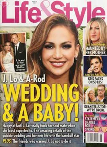 Jennifer Lopez Alex Rodriguez Wedding Baby lifestyle