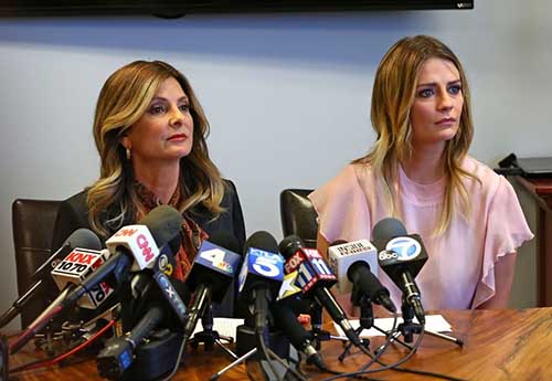 Mischa Barton Press Conference Being Victim