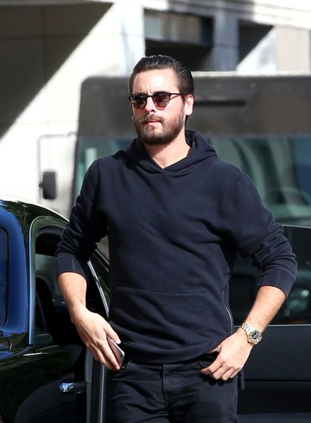 Scott Disick Shops Barney New