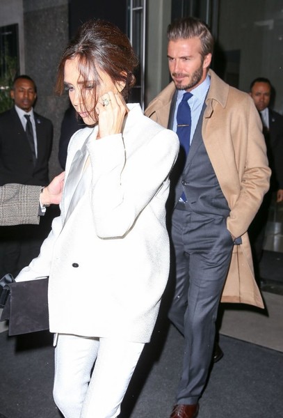 Victoria Beckham David Beckham NYC date night