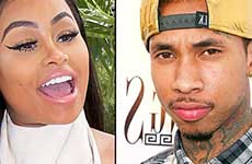 Blac Chyna insulta a Tyga por Snapchat: B!TCH!