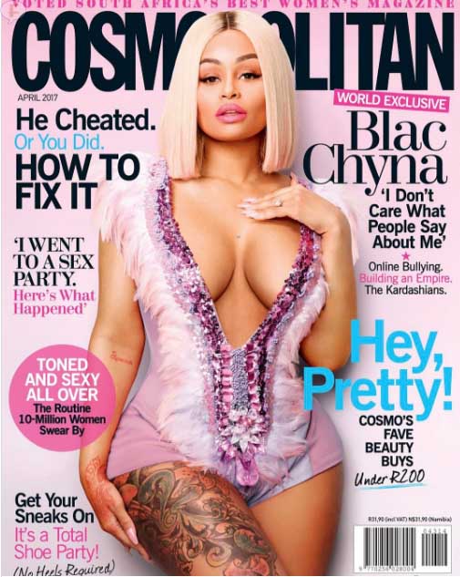 blac chyna cosmopolitan