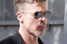 Brad Pitt en Los Angeles – luce muy delgado?