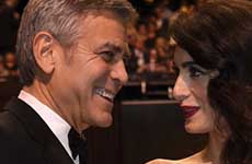 George Clooney habla de los nombres de sus gemelos! LOL!