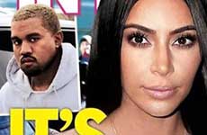 Kim Kardashian & Kanye West finalmente terminan! (InTouch)