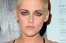 El nuevo look de Kristen Stewart – Rapada y rubia platinada!