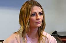 Mischa Barton orden de restricción contra dos ex novios