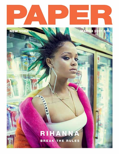 rihanna paper magazine cover