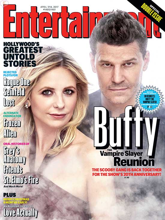 sarah michelle gellard David Boreanaz buffy reunion ew