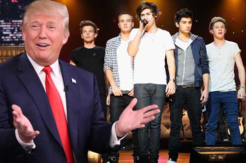 trump onedirection