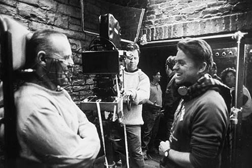 Anthony Hopkins and John Demme on Silence of the Lambs