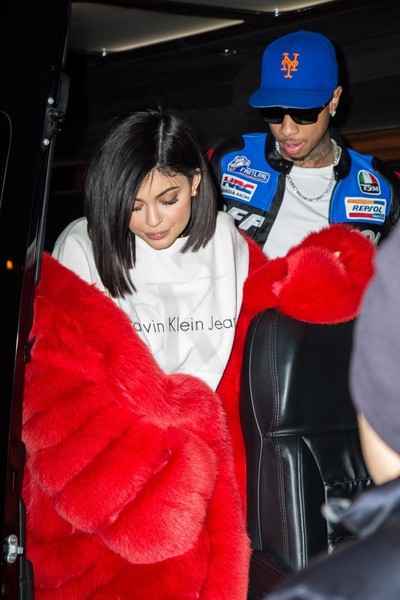 Kylie Jenner Tyga Heads Out Valentine Day 1