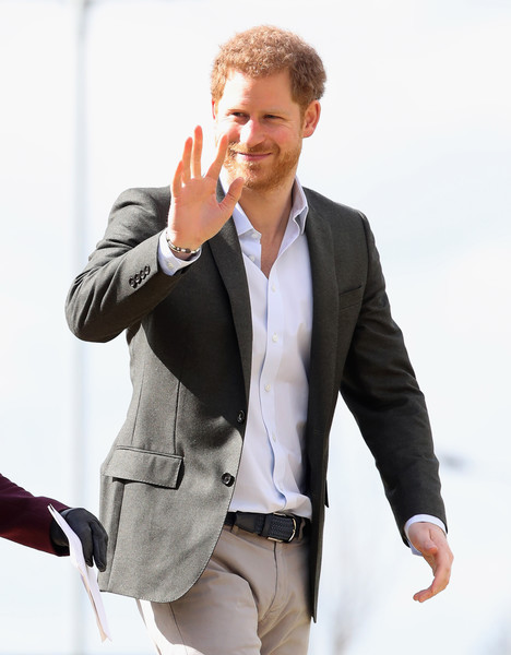 Prince Harry Visits Leicester