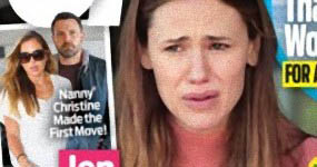 Jennifer Garner embarazada y sola (OK!)