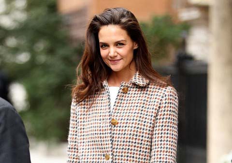 katie holmes NYC hotel