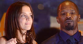 Katie Holmes y Jamie Foxx hacen pública su relación