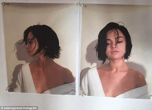 selena gomez new haircut