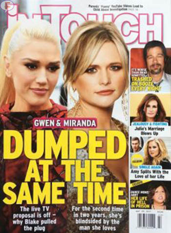 Gwen Stefani Dumped