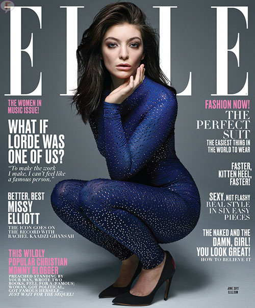 Lorde Elle june cover