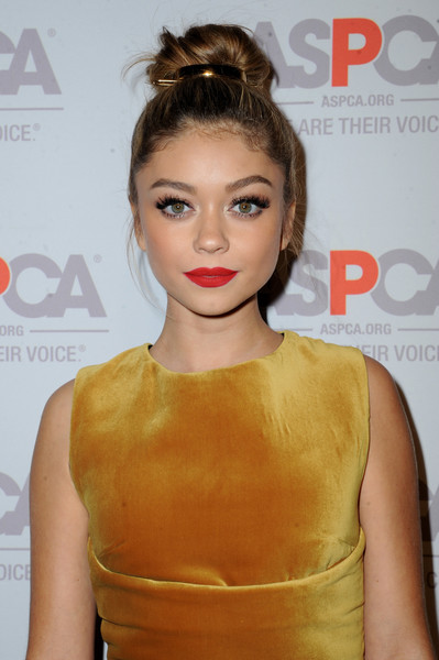 Sarah Hyland ASPCA Los Angeles Benefit Red