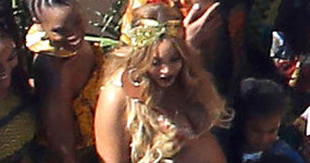 Beyonce celebró su Baby Shower! Holy panza Batman!