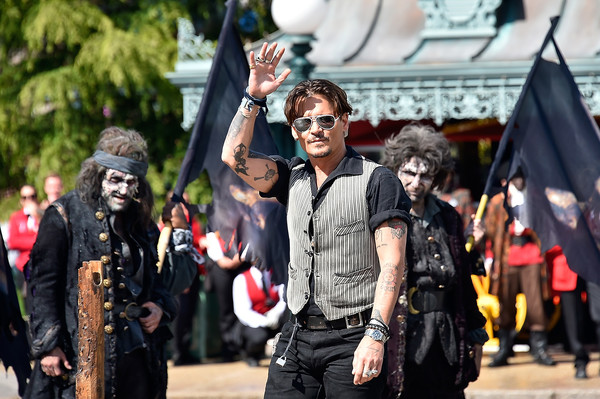 johnny depp European Premiere Pirates Caribbean Dead Men