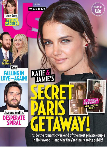 katie holmes jamie foxx romantic getaway paris us