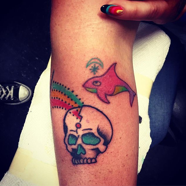 kesha new tattoo fug