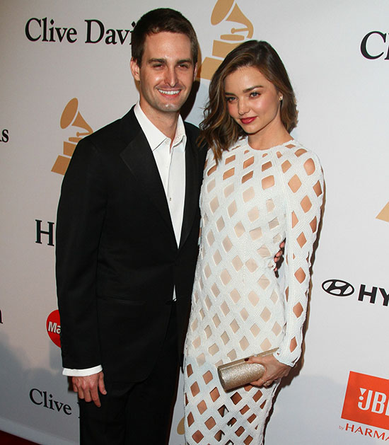 miranda kerr fiance evan spiegel