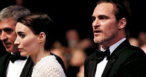 Rooney Mara y Joaquin Phoenix en Cannes