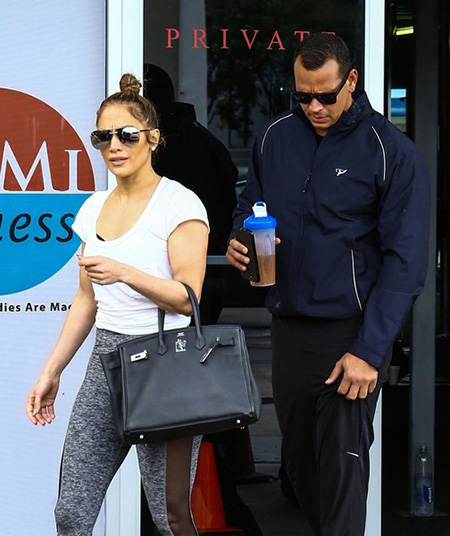 Alex Rodriguez Jennifer Lopez coffee