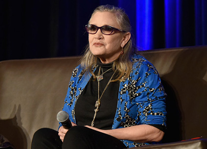 Carrie Fisher Wizard World Comic Con Chicago 2016